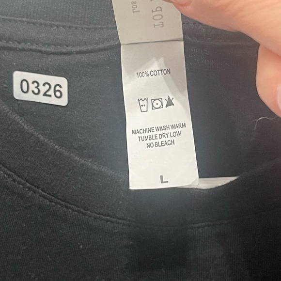 Black t shirt “the one where I turned fifty”large - Picture 10 of 10